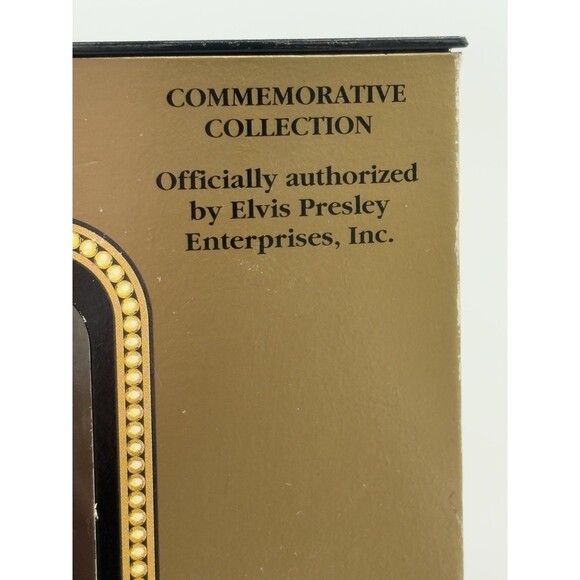 NEW Authentic Elvis Presley Jailhouse Rock Doll Collectors Edition Guitar &Stand - Picture 10 of 10